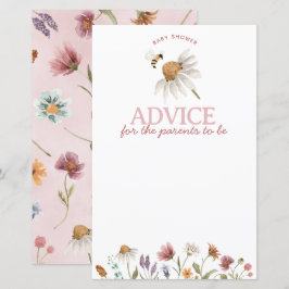 Wildflower Baby shower Advies voor Ouders Activite