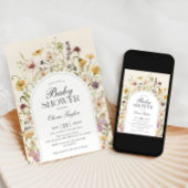 Wildflower Baby shower Arch Kaart