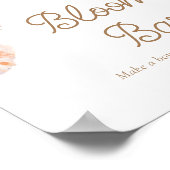 Wildflower Baby Shower Bloom Bar Poster (Hoek)