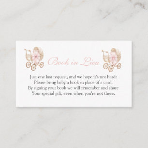 Wildflower Baby Shower Boek In Plaats Informatiekaartje