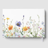 Wildflower Baby Shower Gastenboek (Achterkant)