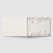 Wildflower Baby shower gepersonaliseerd gastenboek (Volledig)