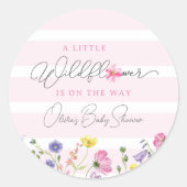 Wildflower Baby shower in het voordeel van Sticker (Voorkant)