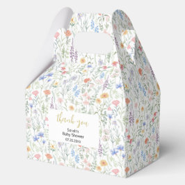 Wildflower Baby Shower Napkins Bedankdoosjes