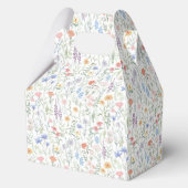 Wildflower Baby Shower Napkins Bedankdoosjes (Achterkant)