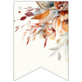 Wildflower baby shower vlaggetjes (Eerste vlag)