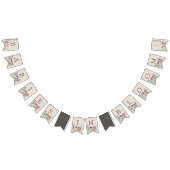 Wildflower Baby's in Bloom Garland Baby shower Vlaggetjes (Alle)