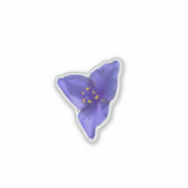 Wildflower Beauty – Nature Photo Sticker (Voorkant)