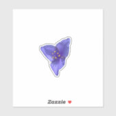 Wildflower Beauty – Nature Photo Sticker (Vel)