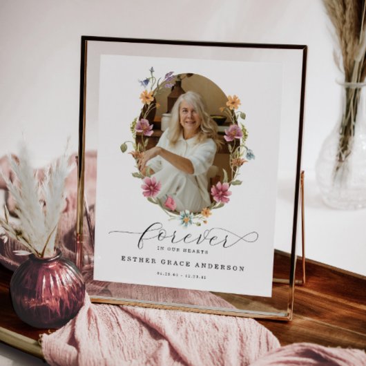 Wildflower begrafenis voor altijd in ons hart