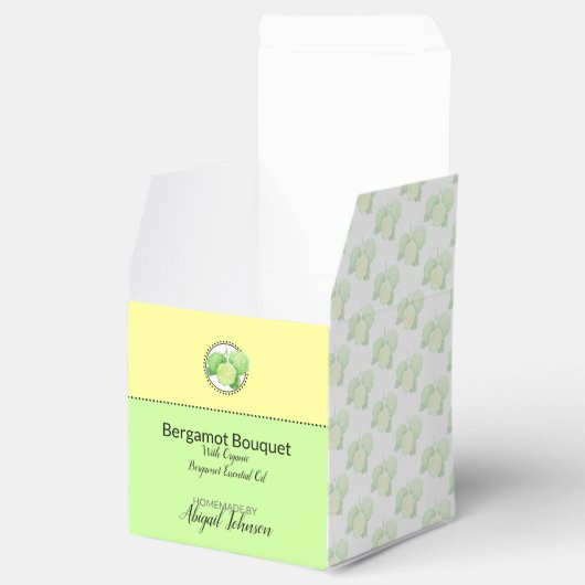 Wildflower Bergamot Bad & Body Verpakkingsdoos Bedankdoosjes (Geopend)