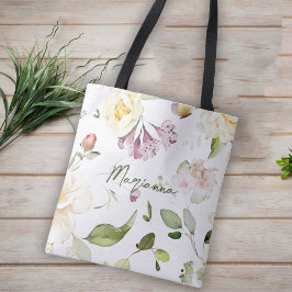Wildflower Bloemen Bachelorette Bruidsmeisje Gift Tote Bag