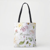 Wildflower Bloemen Bachelorette Bruidsmeisje Gift Tote Bag (Voorkant)