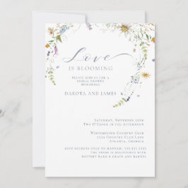 Wildflower Bloemen Koppels Vrijgezellenfeest Kaart