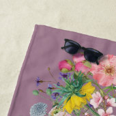 Wildflower Bloemen Print Zachte Zomer Strandlaken (In situ)