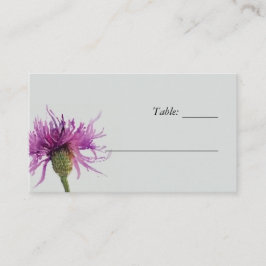 Wildflower Bloemen Trouwplaats Kaart Plaatskaartje
