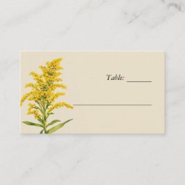 Wildflower Bloemen Trouwplaats Kaart Plaatskaartje