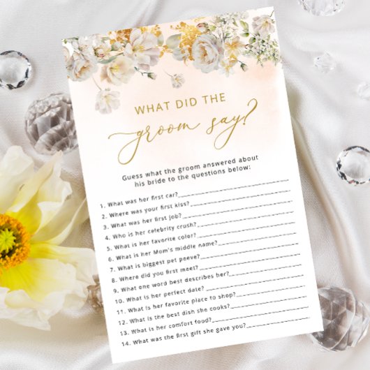 Wildflower Bloemen Vrijgezellenfeest Spel