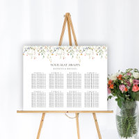 Wildflower bloementuin bruiloft 8 tafel zitplaatse