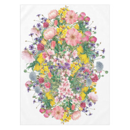 Wildflower Bloom Centerpiece Botanische Stijl Tafelkleed