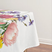 Wildflower Bloom Centerpiece Botanische Stijl Tafelkleed (Voorbeeld)