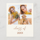 Wildflower Bloom Graduation Party Foto Boho (Achterkant)