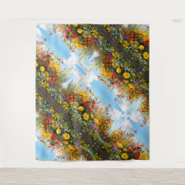 Wildflower Bloom Wandtapijt Wandkleed