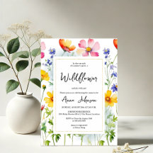 Wildflower Blooming Baby shower