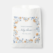  Wildflower Boho Baby shower Bedankzakje (Voorkant)