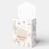 Wildflower Boho Baby shower Favoriete Boxen - Rust Bedankdoosjes (Geopend)