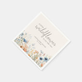 Wildflower Boho Baby shower Servet (Hoek)