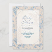 Wildflower Boho Baby shower Uitnodiging (Voorkant)