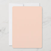 Wildflower Boho Baby shower Uitnodiging (Achterkant)