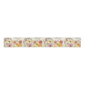 Wildflower boho bloemenlint grosgrain lint (Voorkant)