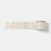 Wildflower Boho Bloom Garden Boho Satijnen Lint (Voorkant)