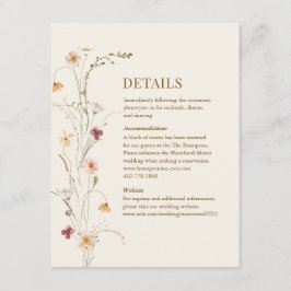 Wildflower Boho | botanische Kaart