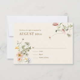 Wildflower Boho | Botanische respons Kaart