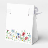 Wildflower Boho Bruiloft Dank u Bedankdoosjes (Achterkant)