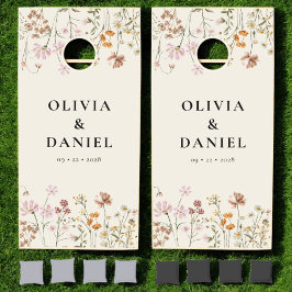 Wildflower Boho Chic Garden Bloom Wedding