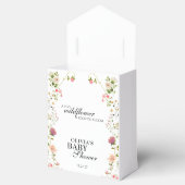 Wildflower Boho Floral Dank u Souvenir Gift Bedankdoosjes (Geopend)