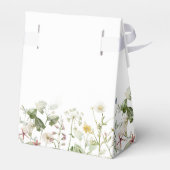 Wildflower Boho Floral Garden Wedding Bedankdoosjes (Achterkant)