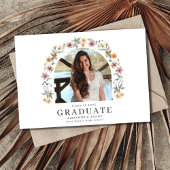 Wildflower Boho Girl High School Afstuderen