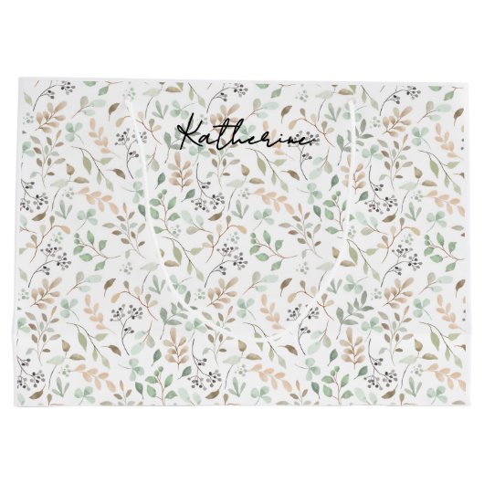 Wildflower Boho  Groot Cadeauzakje (Achterkant)