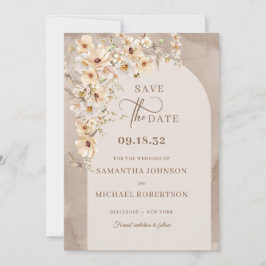 Wildflower boho minimalistisch modern Save the dat Save The Date
