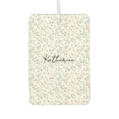 Wildflower Boho Name Luchtverfrisser (Voorkant)