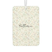 Wildflower Boho Name Luchtverfrisser (Achterkant)