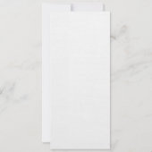 Wildflower Boho Outdoor Digitale Huwelijksuitnodig Kaart (Achterkant)