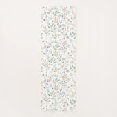 Wildflower Boho Personalized Yogamat (Achterkant)