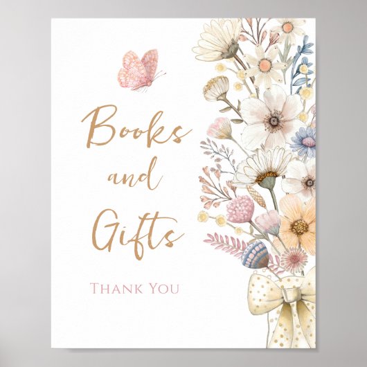 Wildflower Boho Poster (Voorkant)