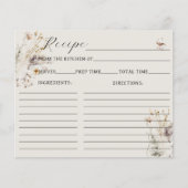 Wildflower Boho rustiek Vrijgezellenfeest Recept (Voorkant)